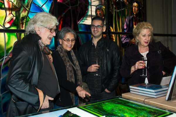 Judson Studios Awarded U.S. Congressional, State of California Senate, and California Legislature Assembly Recognitions at Reception for Completion of the World's Largest Fused Glass Window at Judson Studios. February 11, 2017. South Pasadena, CA.