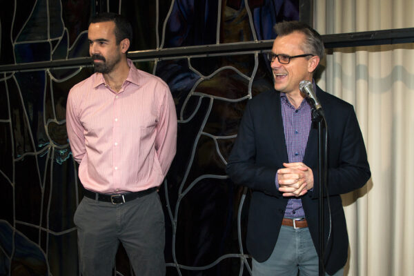 Judson Studios Awarded U.S. Congressional, State of California Senate, and California Legislature Assembly Recognitions at Reception for Completion of the World's Largest Fused Glass Window at Judson Studios. February 11, 2017. South Pasadena, CA.