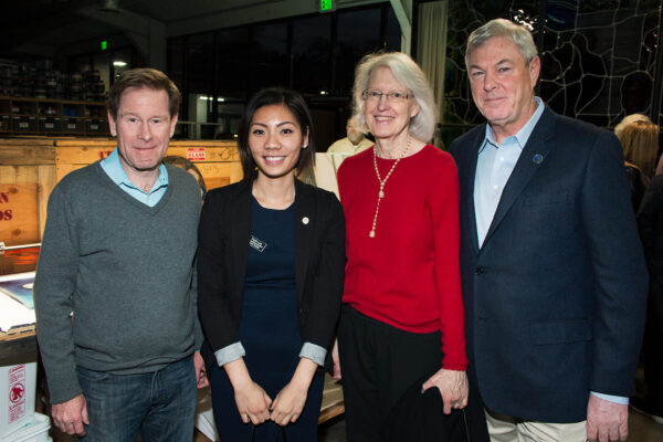 Judson Studios Awarded U.S. Congressional, State of California Senate, and California Legislature Assembly Recognitions at Reception for Completion of the World's Largest Fused Glass Window at Judson Studios. February 11, 2017. South Pasadena, CA.