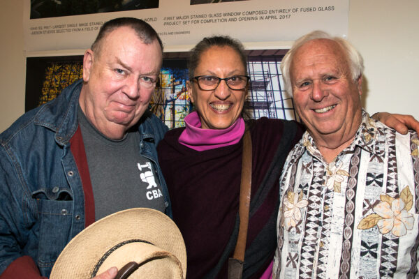 Judson Studios Awarded U.S. Congressional, State of California Senate, and California Legislature Assembly Recognitions at Reception for Completion of the World's Largest Fused Glass Window at Judson Studios. February 11, 2017. South Pasadena, CA.