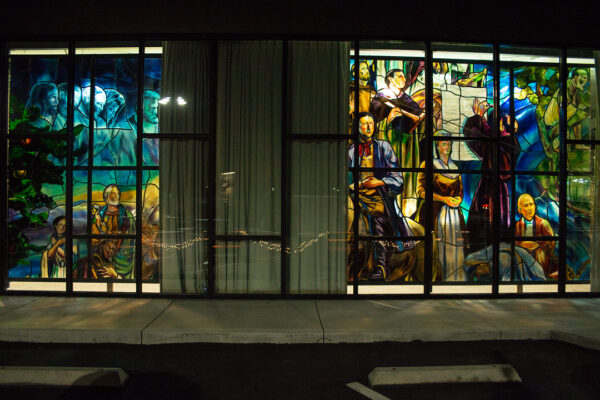 Judson Studios Awarded U.S. Congressional, State of California Senate, and California Legislature Assembly Recognitions at Reception for Completion of the World's Largest Fused Glass Window at Judson Studios. February 11, 2017. South Pasadena, CA.