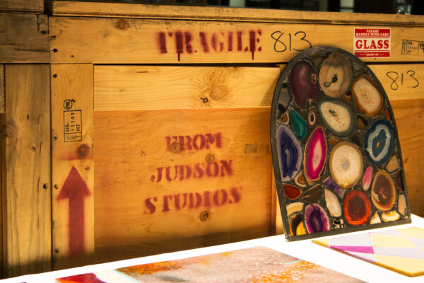 Judson Studios Awarded U.S. Congressional, State of California Senate, and California Legislature Assembly Recognitions at Reception for Completion of the World's Largest Fused Glass Window at Judson Studios. February 11, 2017. South Pasadena, CA.