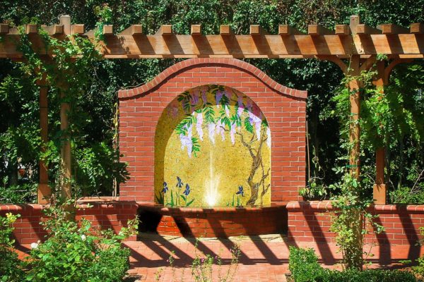 Mosaic Tile Fountain- La Jolla, CA