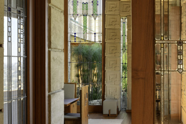 Ennis House.  Judson Studios.