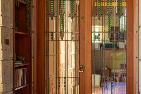 Ennis House.  Judson Studios.