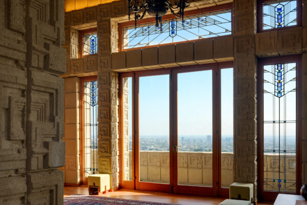 Ennis House.  Judson Studios.